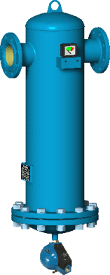 FLANGED TYPE COMPRESSED AIR FILTER 